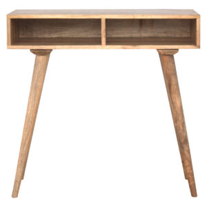 nordic style open shelf writing desk