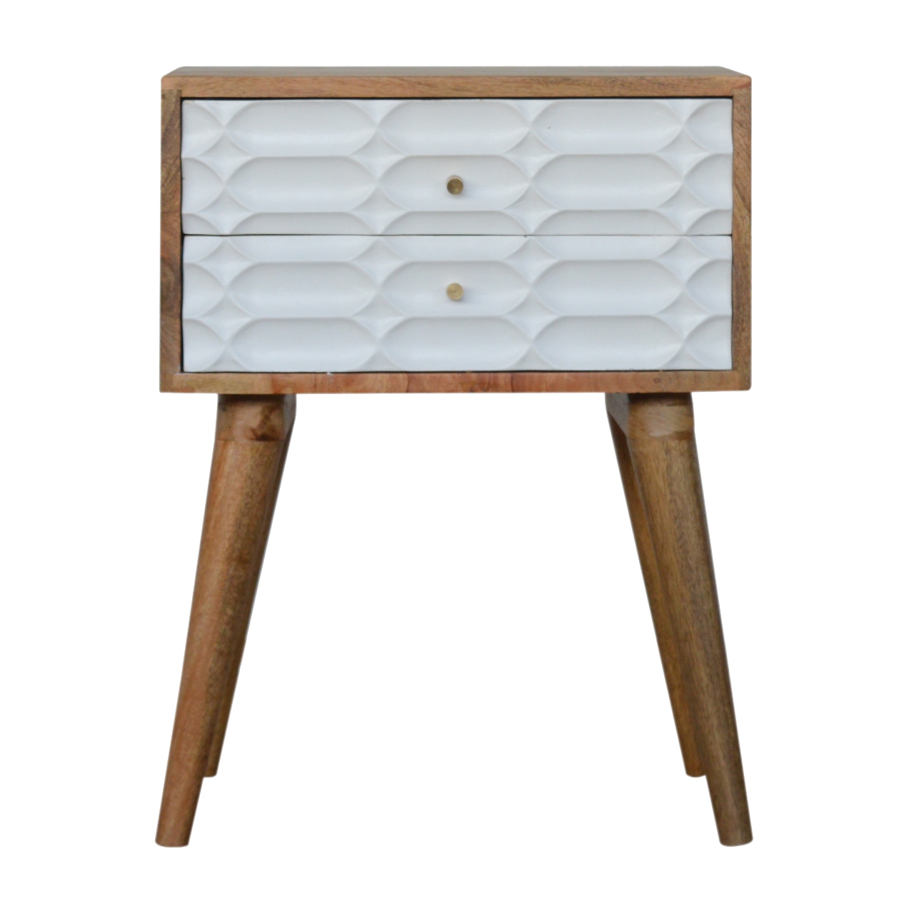 capsule carved bedside