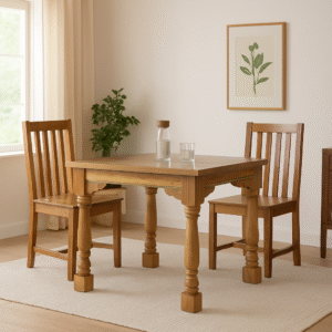 granary turned dining table