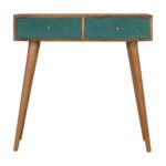 Acadia Teal Console Table