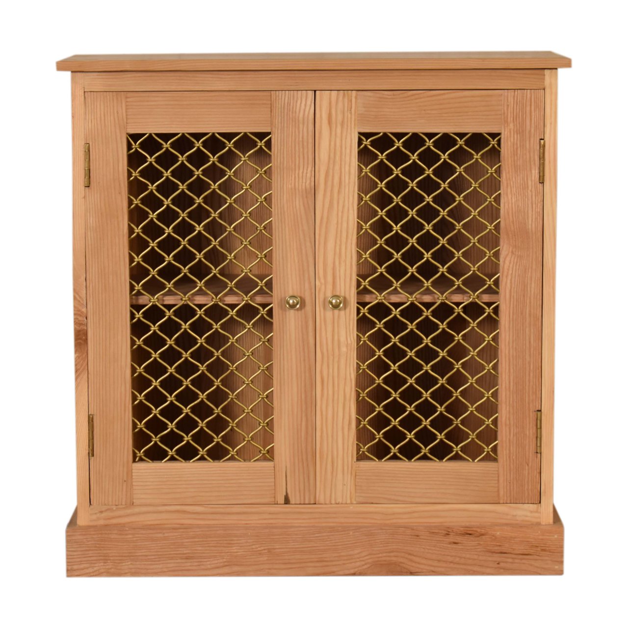 Artisan's Caged Oak-ish Cabinet