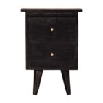 Ash black Bedside