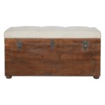 Solid Wood Lid-Up Storage Box