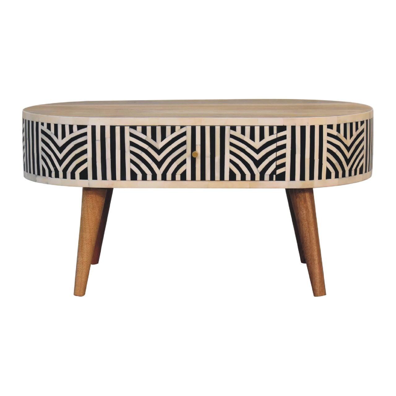 Edessa Bone Inlay Console Table