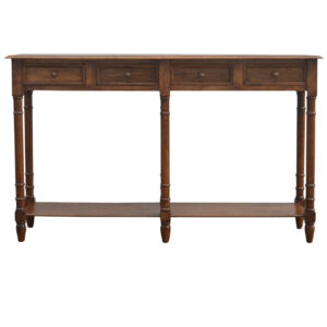4 Drawer Hallway Console Table