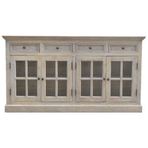 Stone Acid Wash Glazed Sideboard