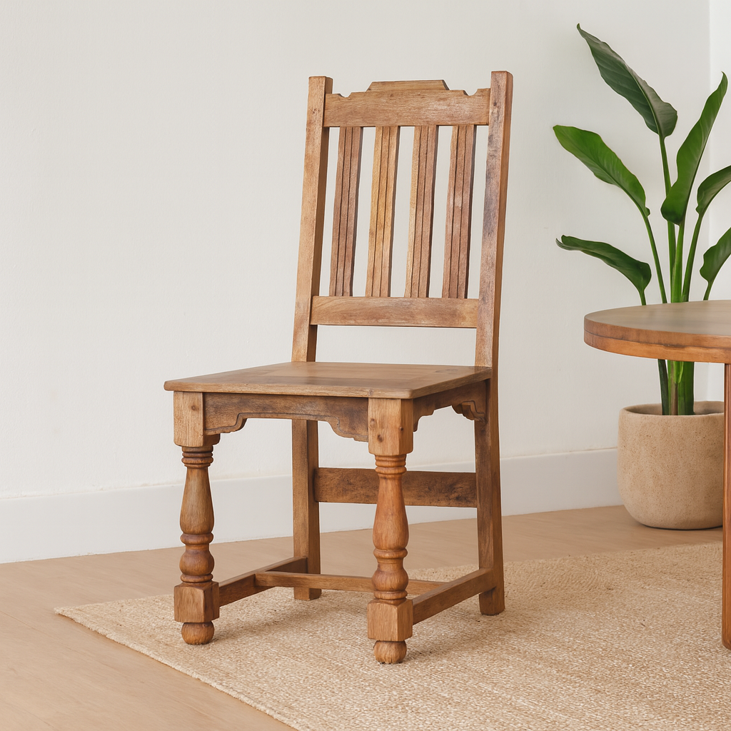 granary turned dining chair set of 2