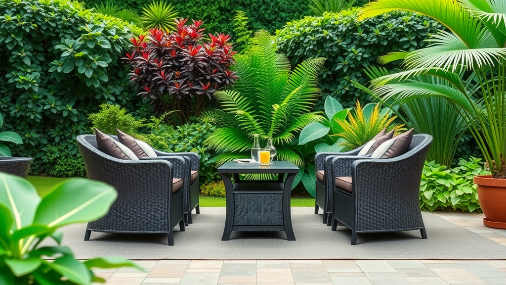 Outdoor Rattan Furniture Sets Transform Spaces