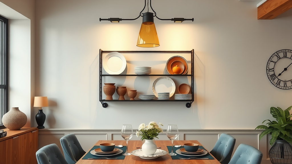 Wall Mounted Plate Rack For Elegant Display Wall Mounted Plate Rack For Elegant Display