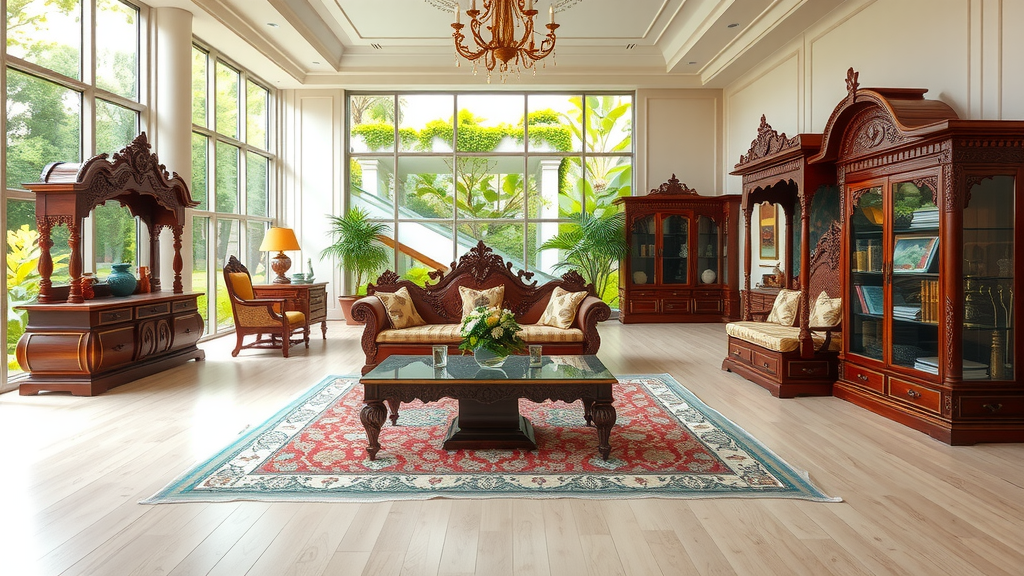 Indian Craftsmanship Furniture Shines