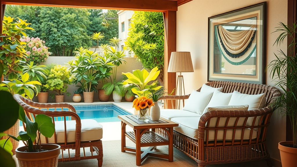 Rattan Furniture Brings Timeless Charm