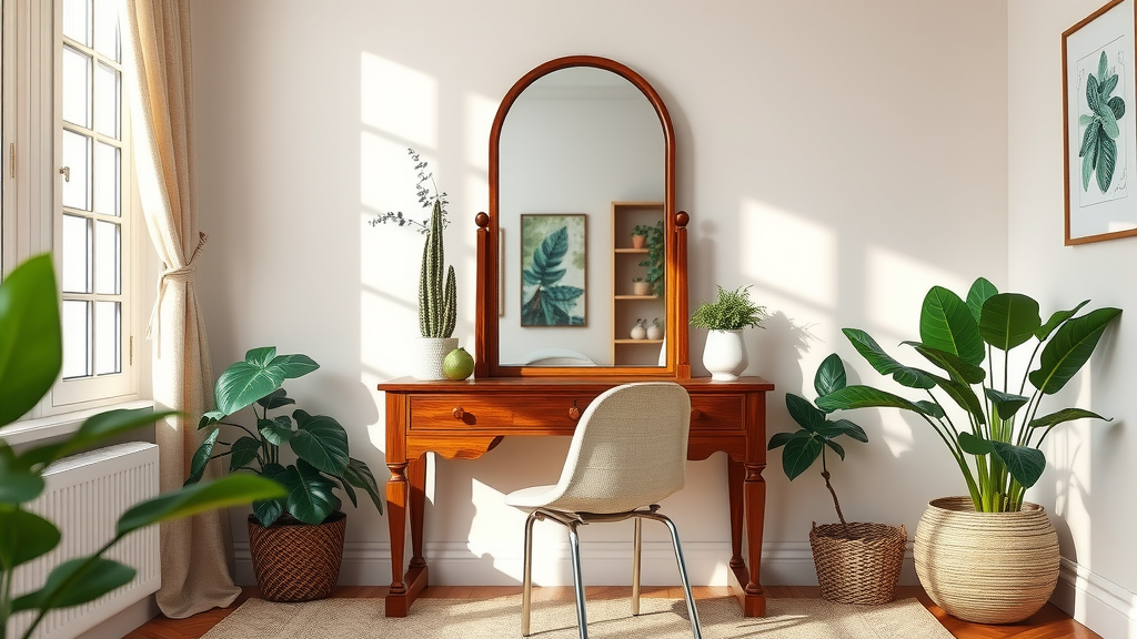 Custom Oak Dressing Table Ideas