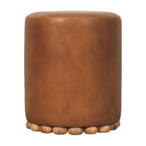 Bola Leather Stool